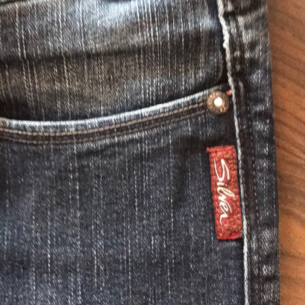 Silver jeans